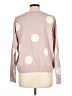 T Tahari Polka Dots Pink Pullover Sweater Size L - photo 2