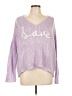 Elan Purple Pullover Sweater Size L - photo 1