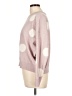 T Tahari Polka Dots Pink Pullover Sweater Size L - photo 5