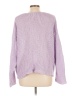 Elan Purple Pullover Sweater Size L - photo 2