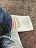 Just Black Hearts Blue Jeans Size 26 waist - photo 8