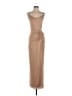 NBD 100% Polyester Tan Cocktail Dress Size S - photo 1