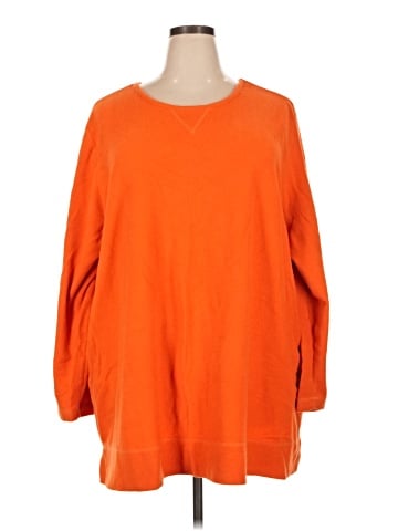 Woman Within Pullover Sweater (view 1)