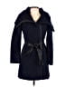 Cole Haan Blue Wool Coat Size 2 - photo 1
