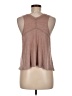 Soprano Brown Sleeveless Top Size M - photo 2