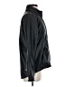 Adidas 100% Polyester Solid Black Windbreaker Size M - photo 4