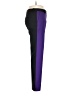 Michael Kors Collection Color Block Purple Black Wool Pants Size 2 - photo 4