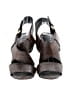 Tory Burch Brown Wedges Size 7 - photo 2