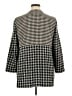 Chico's 100% Polyester Houndstooth Black Coat Size 16 - photo 2