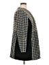 Chico's 100% Polyester Houndstooth Black Coat Size 16 - photo 4