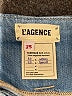 L'Agence Blue Denim Shorts Size 25 waist - photo 3