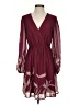 Unbranded 100% Polyester Burgundy Cocktail Dress Size S - photo 1