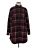 BB Dakota Plaid Burgundy Coat Size M - photo 1