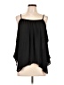 Sienna Sky 100% Polyester Black Sleeveless Blouse Size L - photo 1