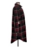 BB Dakota Plaid Burgundy Coat Size M - photo 4