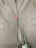 Express Burgundy Brown Wool Blazer Size 3 - 4 - photo 3