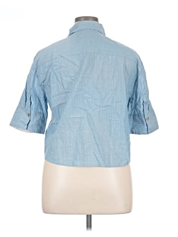 J.Crew 3/4 Sleeve Button-Down Shirt (view 2)