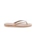 Crocs Tan Flip Flops Size 11 - photo 1