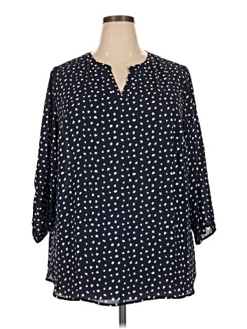 41Hawthorn 3/4 Sleeve Blouse (view 1)