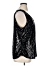 Gap 100% Polyester Black Sleeveless Blouse Size XL (tall) - photo 4