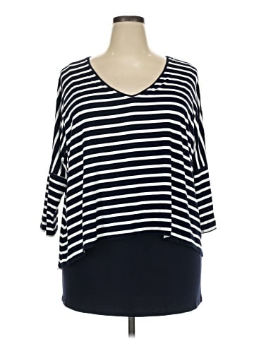 Joseph Ribkoff 3/4 Sleeve Top (view 1)