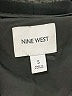Nine West 100% Polyester Solid Black Blazer Size S - photo 6