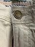 Natural Reflections Solid Yellow Khaki Shorts Size 2 - photo 4