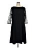 Talbots Black Casual Dress Size 16 - photo 1