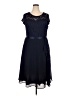 Miusol Blue Cocktail Dress Size 4X - photo 1