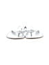 Bernardo Silver Flip Flops Size 8 - photo 2
