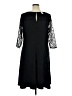 Talbots Black Casual Dress Size 16 - photo 2