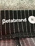 Betabrand Stripes Black Dress Pants Size M - photo 7