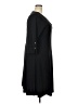 Talbots Solid Black Casual Dress Size 2X - photo 4