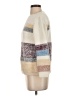 Evolution by Cyrus Color Block Ivory Pullover Sweater Size XS - photo 5