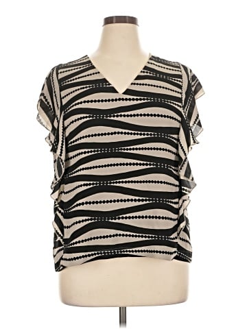 Ann Taylor Short Sleeve Top (view 1)