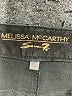 Melissa McCarthy Seven7 Chevron-herringbone Black Shorts Size 22 - photo 3