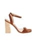 Shein Color Block Brown Sandals Size 9 - photo 1