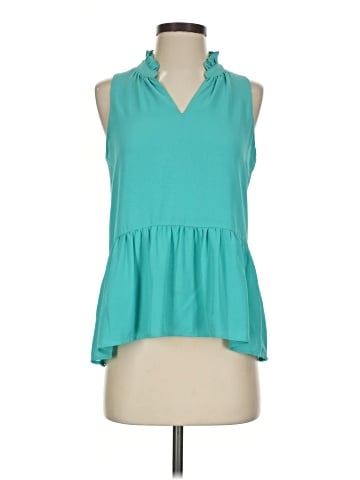 Jade Sleeveless Blouse (view 1)