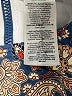 Boden Paisley Blue Rash Guard Size 10 - photo 4
