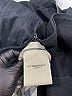 Burberry 100% Polyester Black Raincoat Size 8 - photo 9