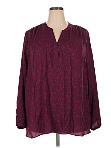 Ava & Viv Long Sleeve Blouse (view 1)