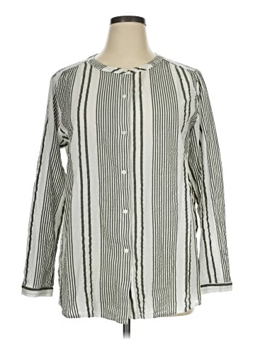 Ann Taylor LOFT Outlet Long Sleeve Blouse (view 1)