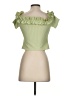 H&M Green Short Sleeve Top Size S - photo 2