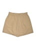 Unbranded Solid Tan Khaki Shorts Size S - photo 2