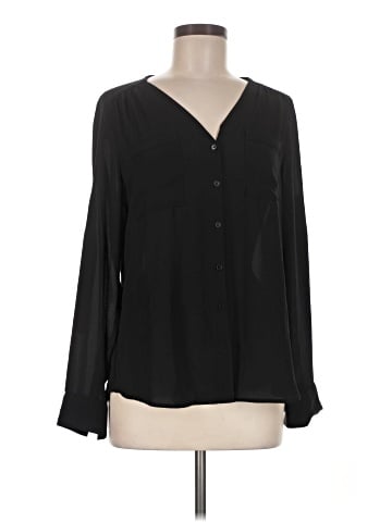 Express Long Sleeve Henley (view 1)