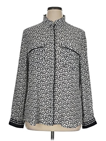 Ann Taylor LOFT Long Sleeve Blouse (view 1)