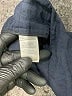 Theory Solid Blue Black Linen Pants Size 12 - photo 8