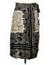 J.Crew 100% Viscose Paisley Gray Casual Skirt Size 2 - photo 1