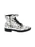 Call It Spring White Ankle Boots Size 8 1/2 - photo 1