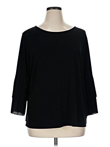 Worthington Long Sleeve Blouse (view 1)